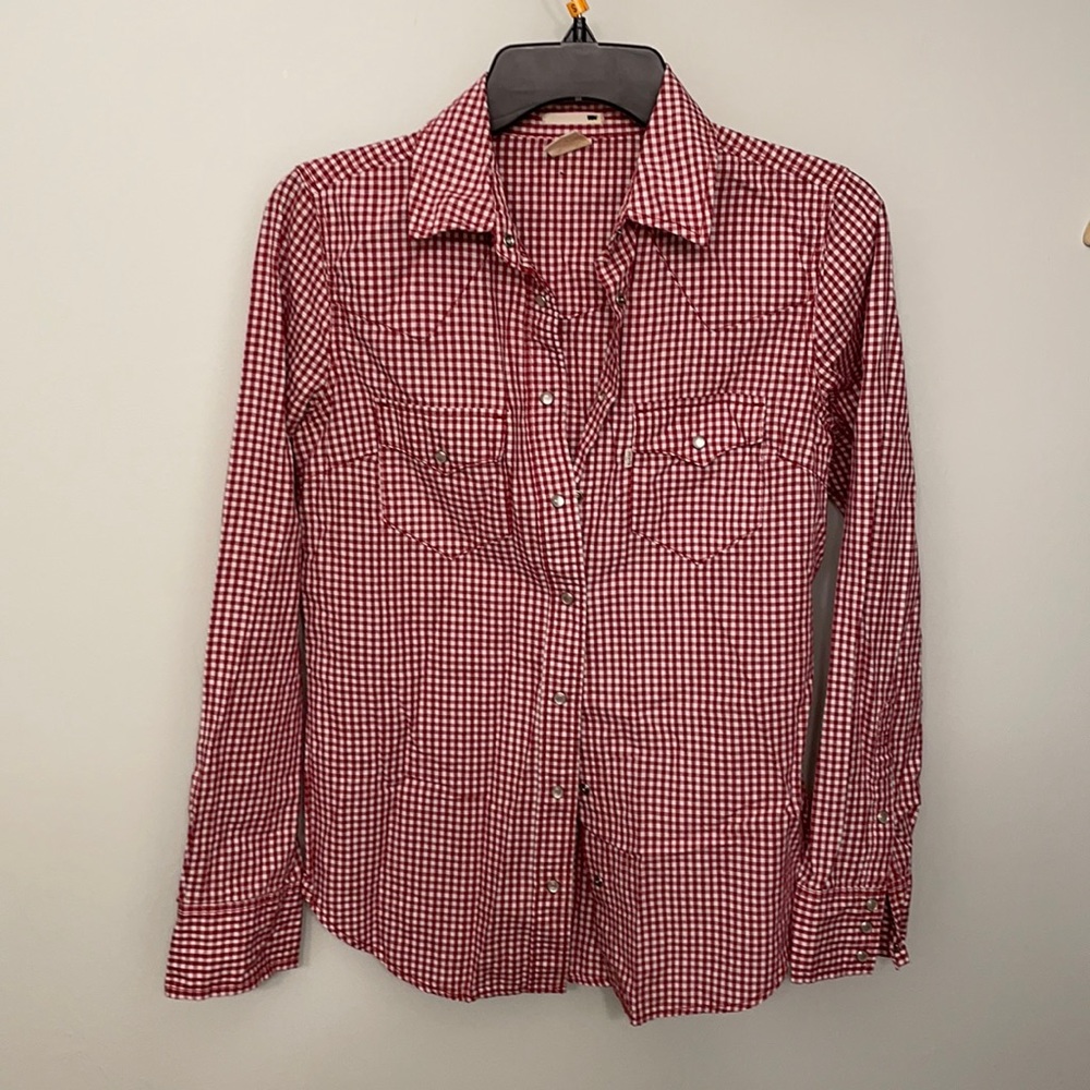Levi’s Checkered Collared Shirt size small